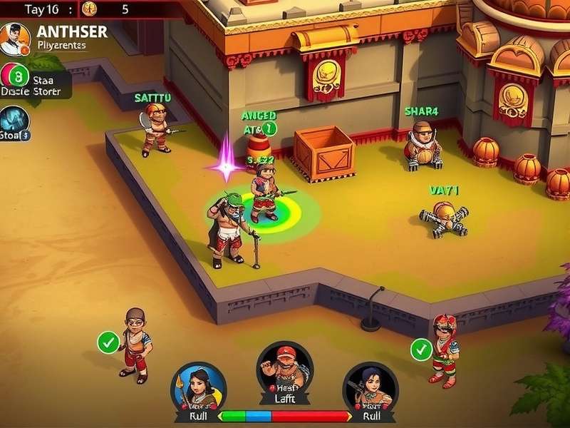 Star Anise Sentinel battle scene showing strategic unit placement